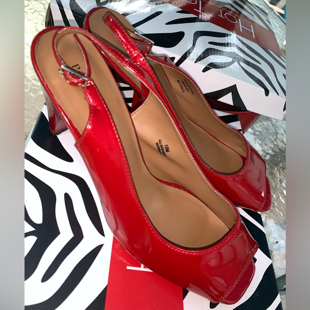 Hot Tomato red heels